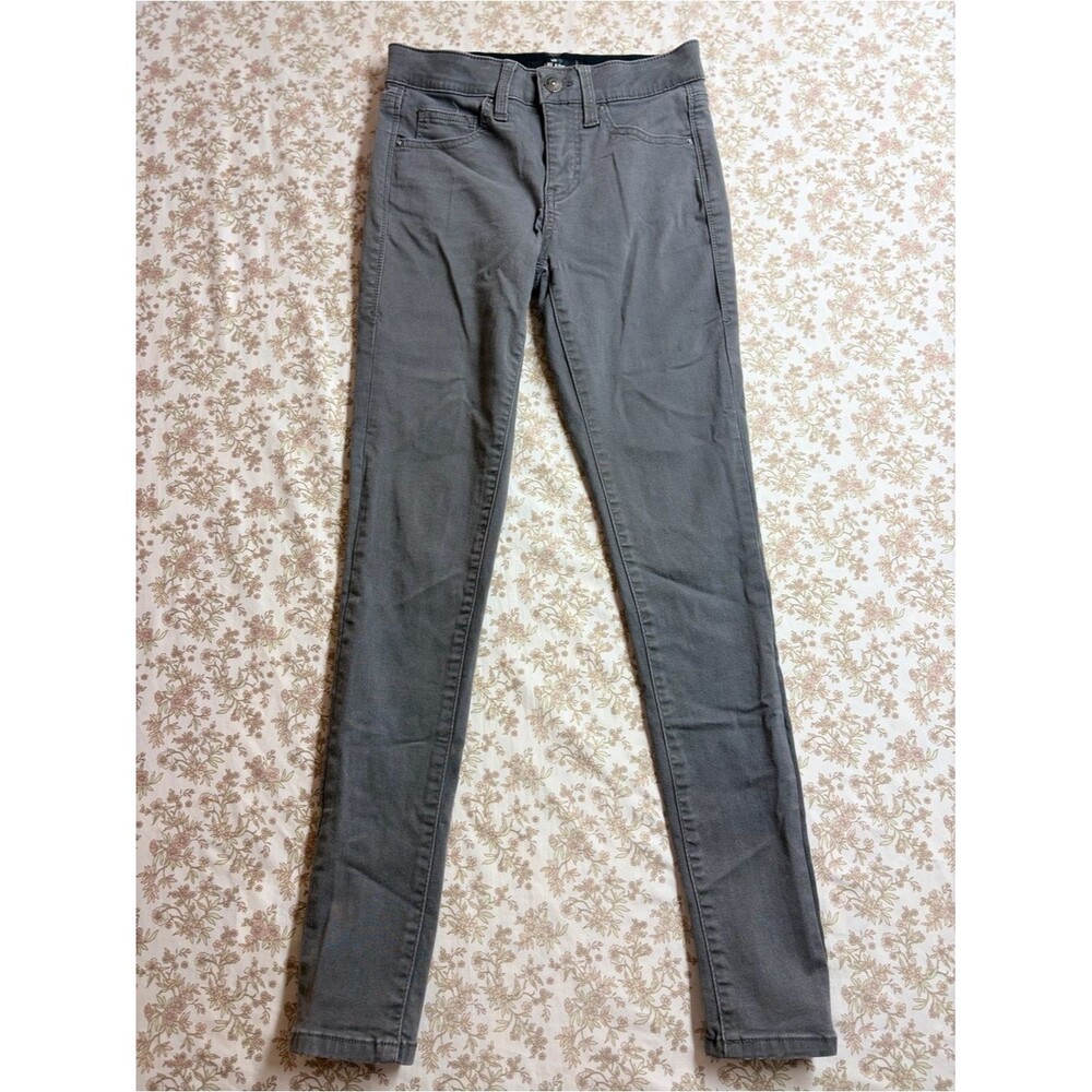 LuLaRoe Gray Skinny Jeans Women’s Size 24 Slim Fit Stretch Denim